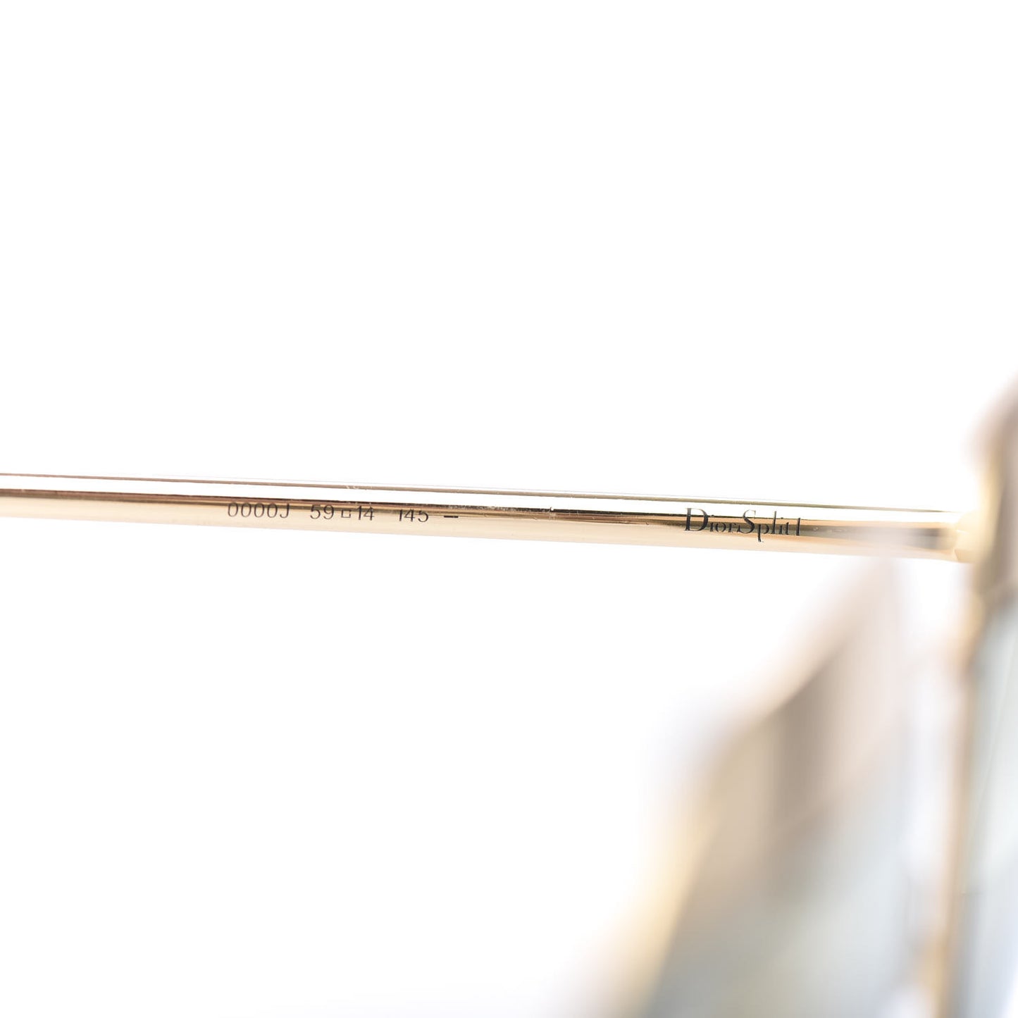 Split 1 Aviator Sunglasses Gold