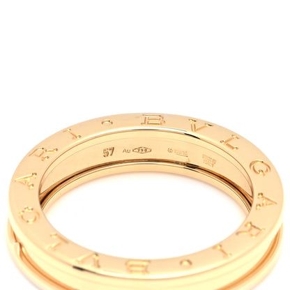 Bulgari 18K Yellow Gold B.Zero1 One-Band Ring 57 8 4 of 5