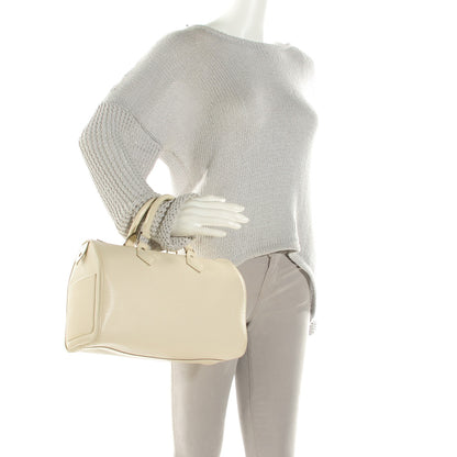 Louis Vuitton Epi Speedy 25 Ivory 2 of 7