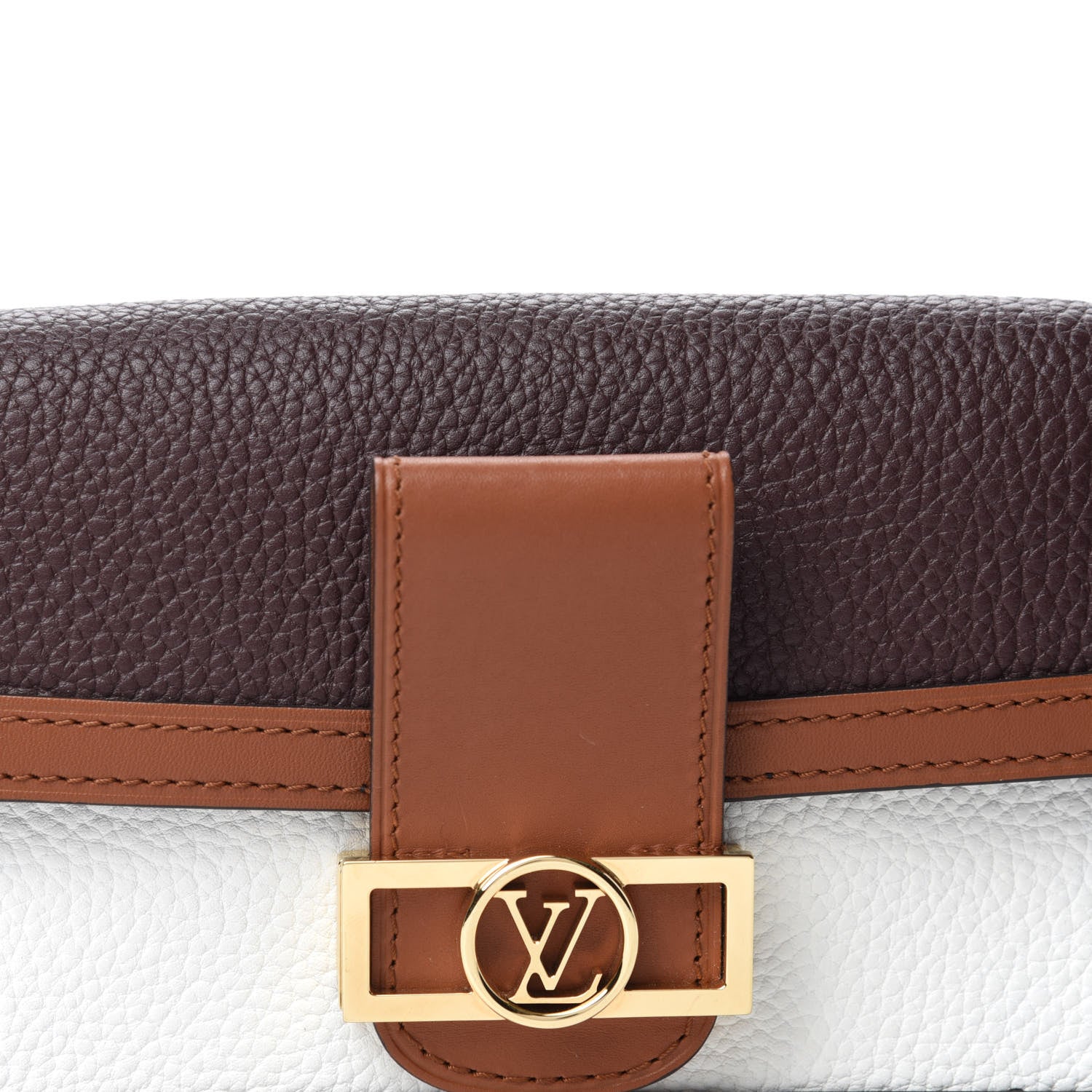 Louis Vuitton Taurillon Dauphine Bumbag Blackberry Snow 10 of 10