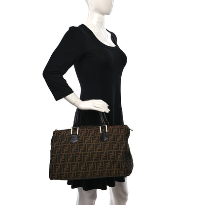 Fendi Zucca Cuoio Lucido Chef Boston Tobacco Moro 2 of 10