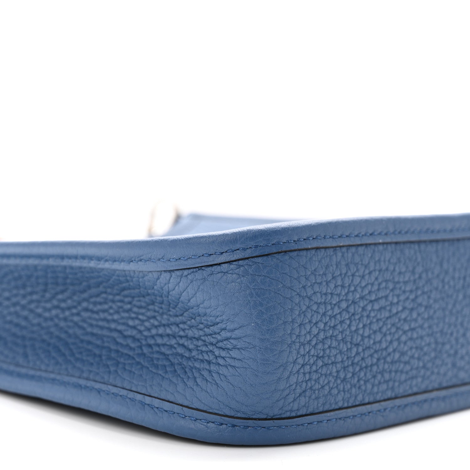 Hermes Taurillon Clemence Amazone Evelyne TPM Bleu Agate Cuivre 9 of 10