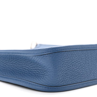 Hermes Taurillon Clemence Amazone Evelyne TPM Bleu Agate Cuivre 9 of 10