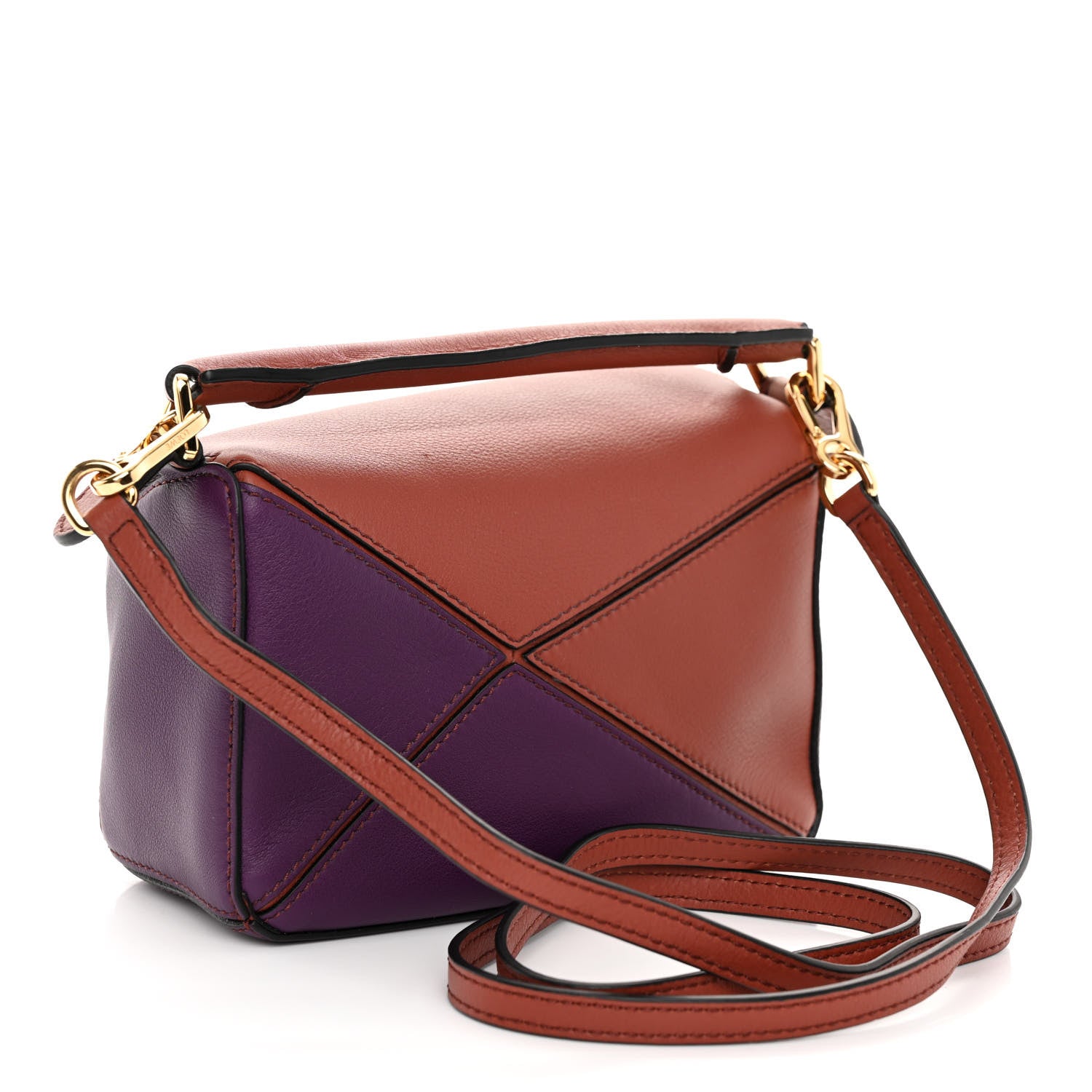 Loewe Calfskin Mini Puzzle Bag Spice Pumpkin 2 of 9