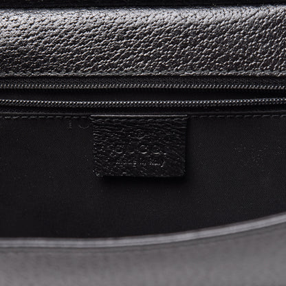 Gucci Pebbled Calfskin Top Handle Bag Black 6 of 11