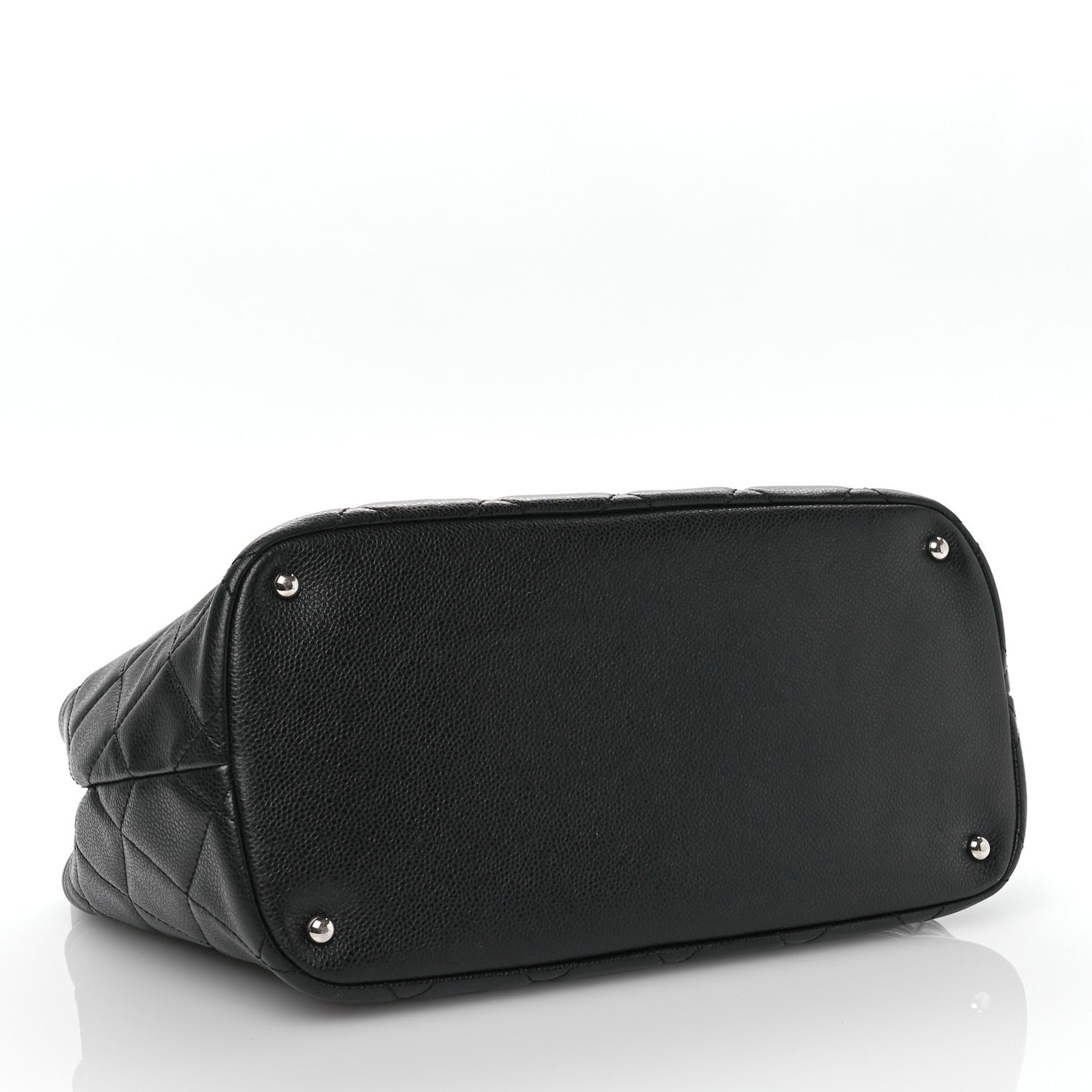Caviar Quilted CC Timeless Soft Tote Black