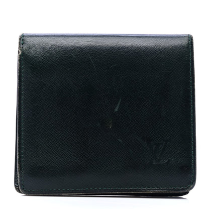 Louis Vuitton Taiga Bi-Fold Wallet Epicea 1 of 6