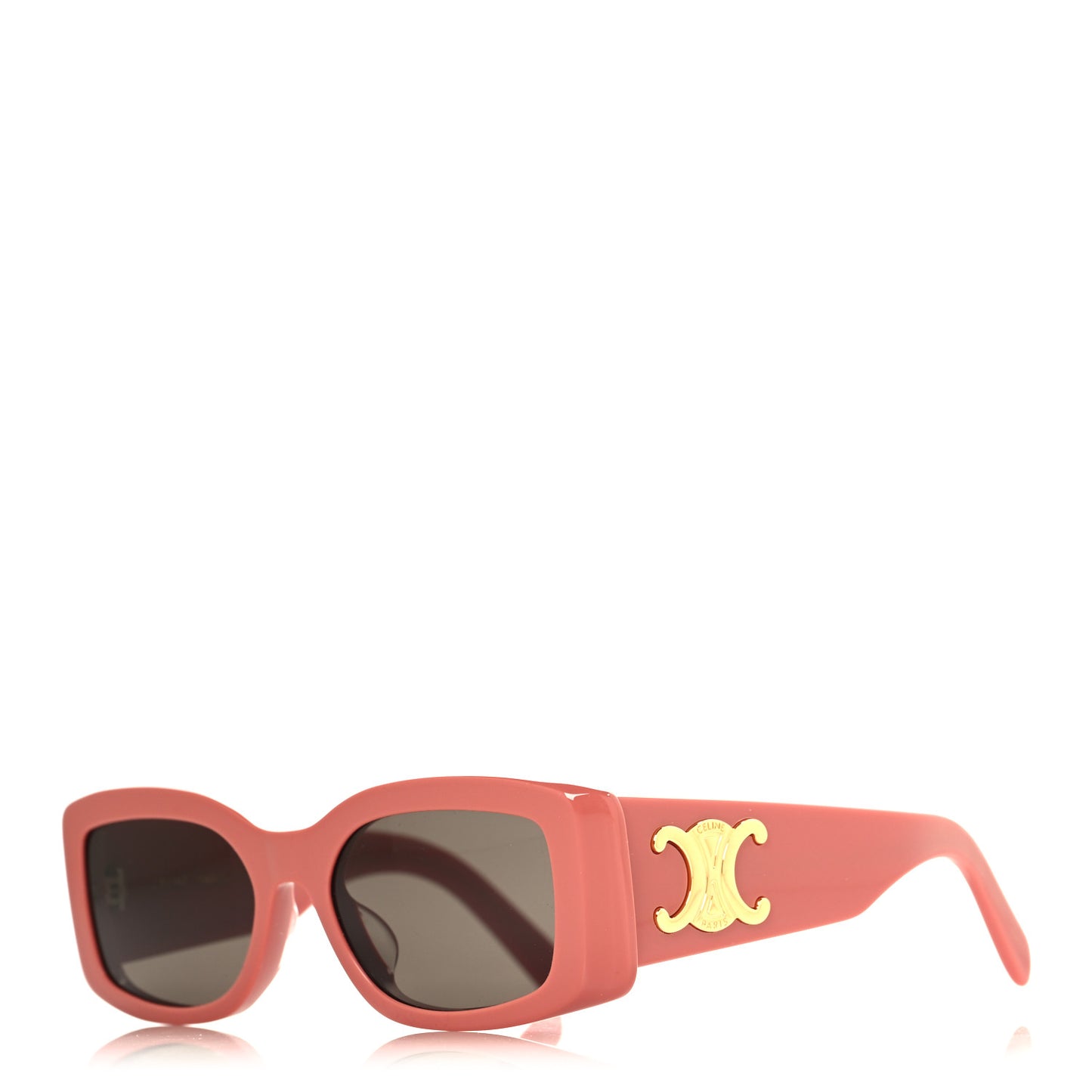 Acetate Triomphe XL 01 Sunglasses CL40282U Shiny Pink Brown