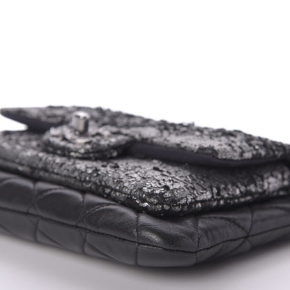 Chanel Lambskin Mineral Nights Wristlet Black 7 of 9