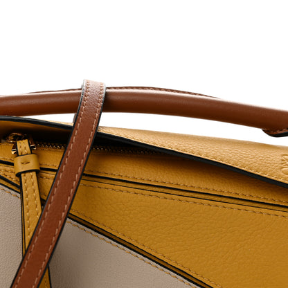 Loewe Calfskin Mini Puzzle Bag Mustard Tan 8 of 11