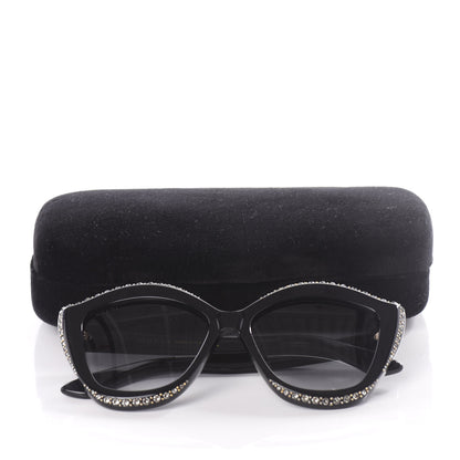 Gucci Crystal Cat Eye GG0118S Sunglasses Black 8 of 8