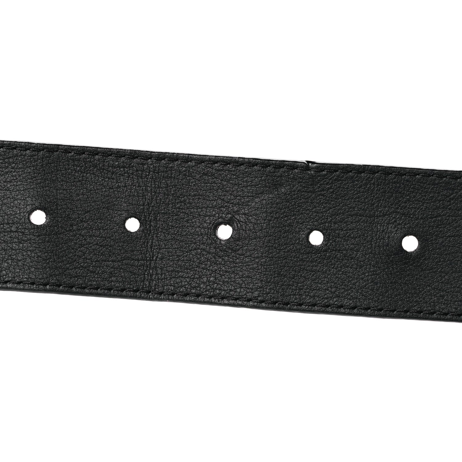 Louis Vuitton Alligator LV Initiales Belt 95 38 Black 7 of 9