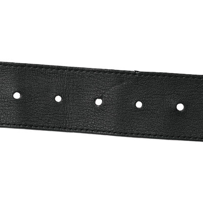 Louis Vuitton Alligator LV Initiales Belt 95 38 Black 7 of 9
