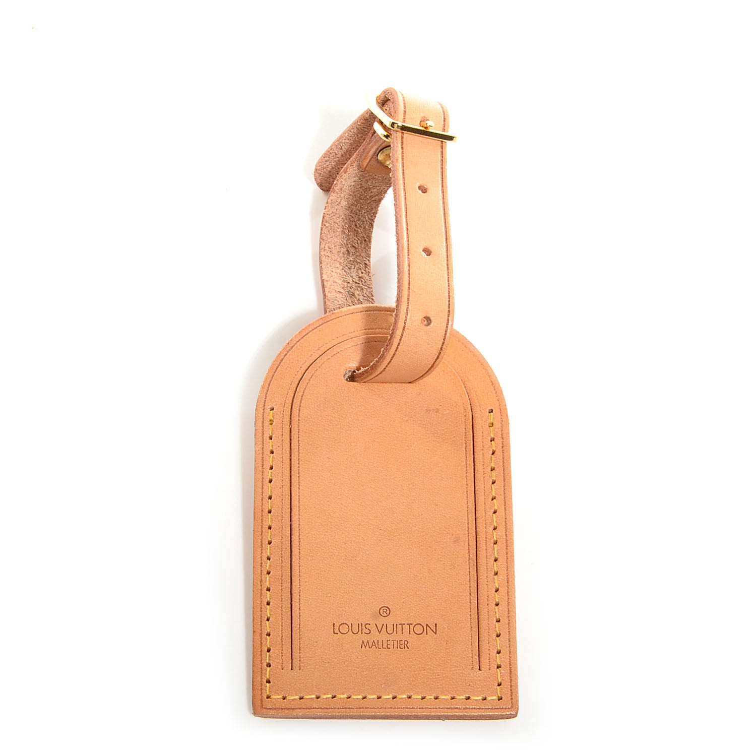 Louis Vuitton Vachetta Leather Luggage Tag 1 of 11