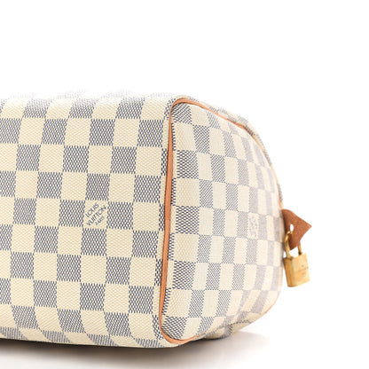 Louis Vuitton Damier Azur Speedy 25 9 of 9