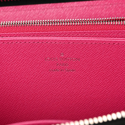 Louis Vuitton Epi Zippy Wallet Black Hot Pink 6 of 8