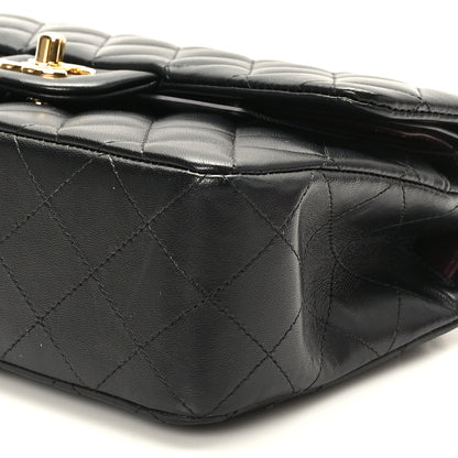 Chanel Lambskin Quilted Small Double Flap Black 9 of 11