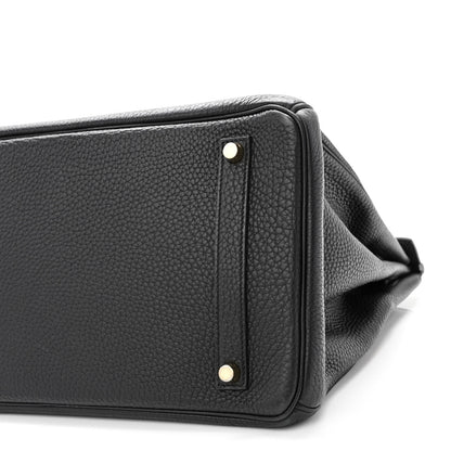 Hermes Togo Birkin 35 Black 10 of 12