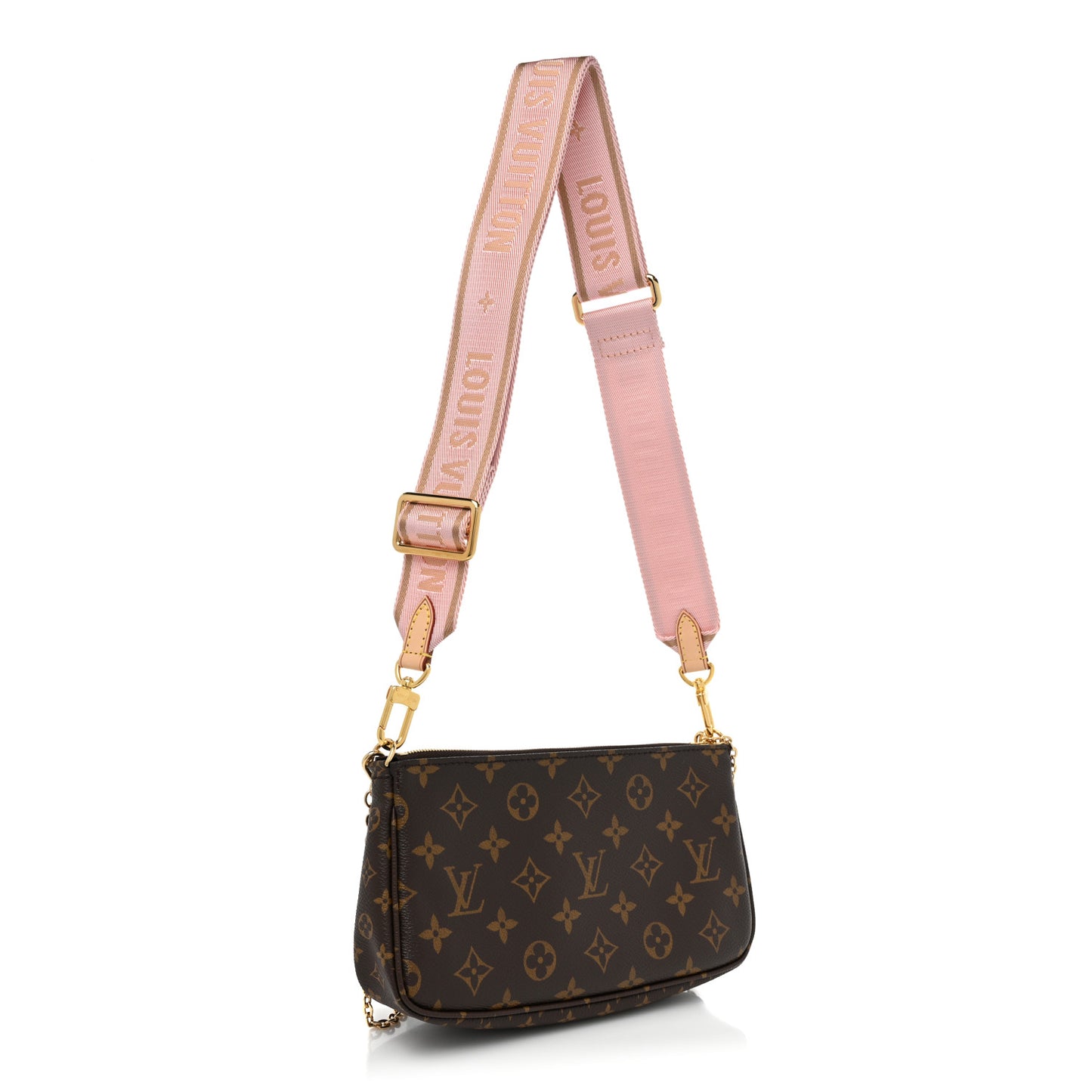 Monogram Multi Pochette Accessories Rose Clair