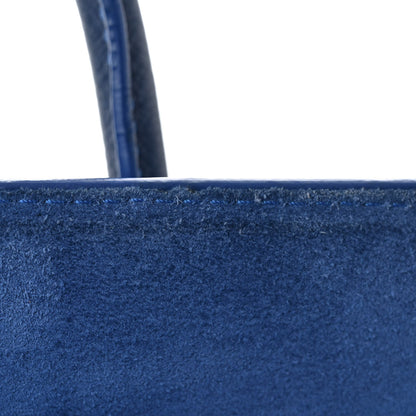 Celine Supple Calfskin Medium Phantom Luggage Royal Blue 18 of 18