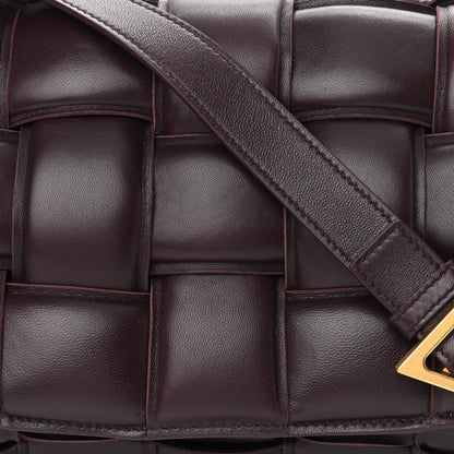 Bottega Veneta Nappa Maxi Intreccio Padded Cassette Crossbody Bag Grape 8 of 10