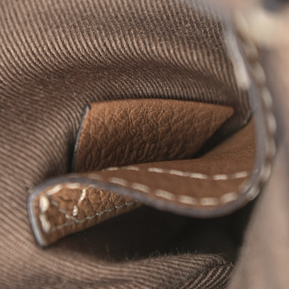 Chloe Calfskin Mini Marcie Round Crossbody Bag Nut 8 of 11
