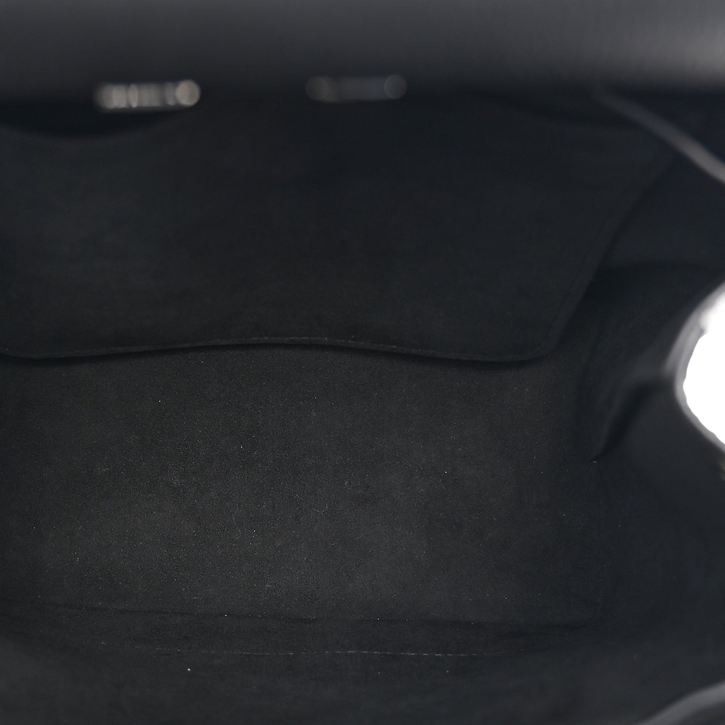 Calfskin Lockme Backpack Black