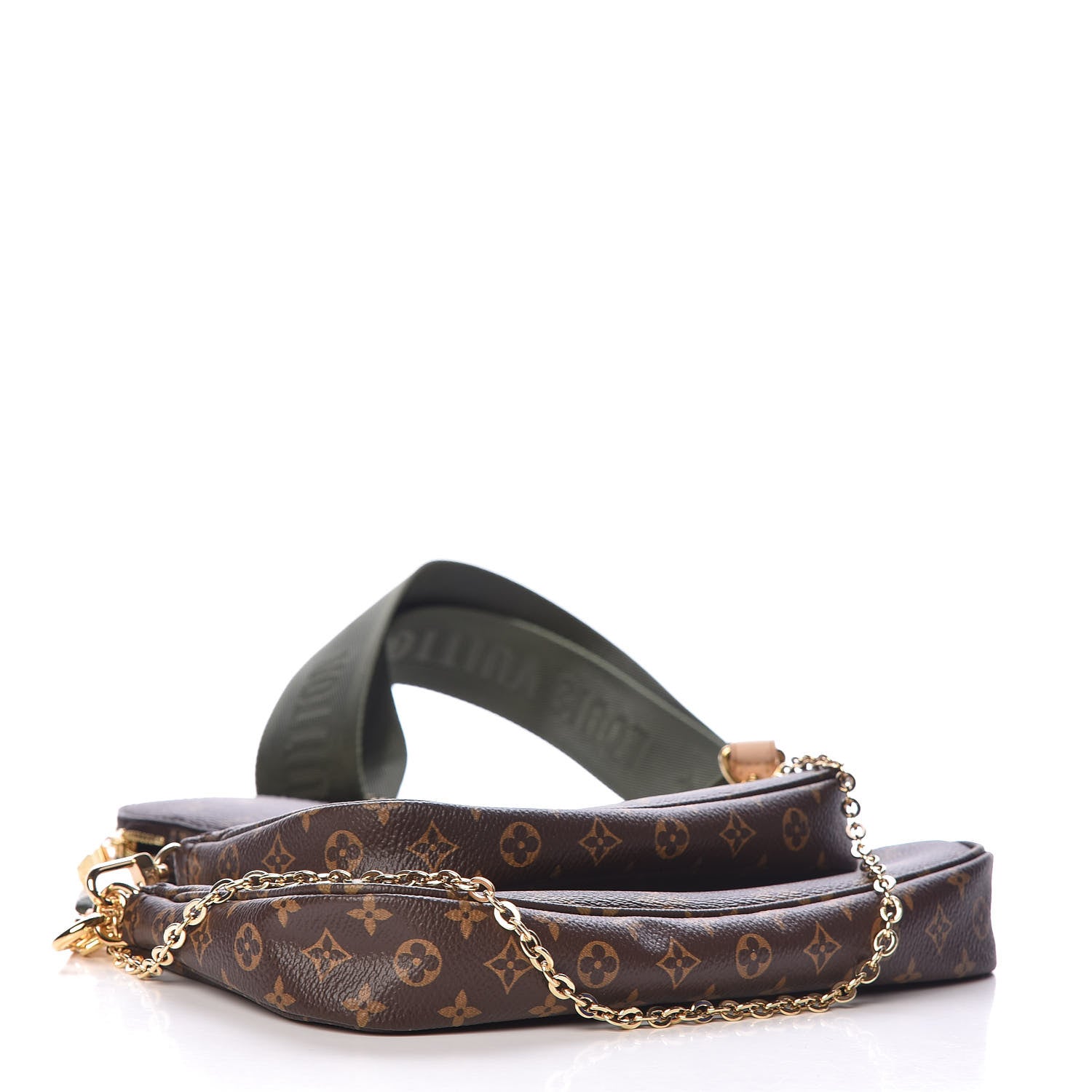 Louis Vuitton Monogram Multi Pochette Accessories Kaki 4 of 13