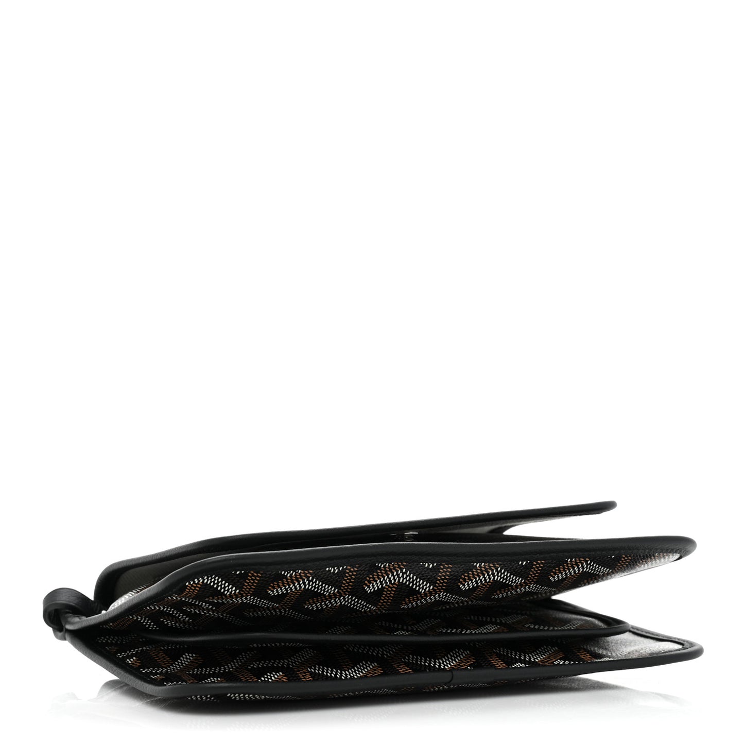 Goyardine Plumet Wallet Clutch Black