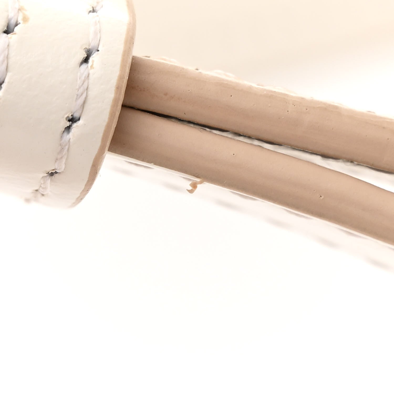 Alexander McQueen Smooth Calfskin Four Ring Knuckle Crossbody Bag White 13 of 13