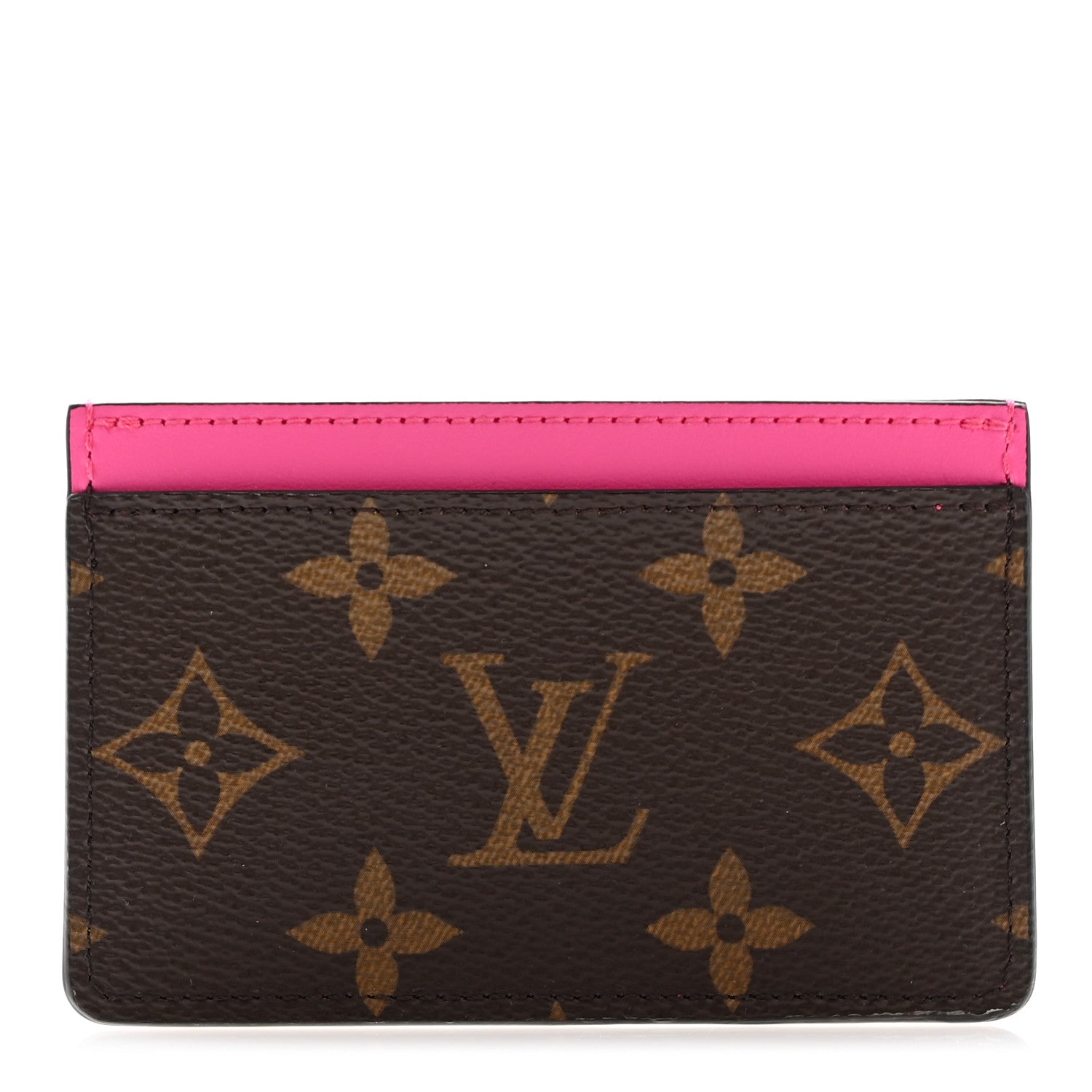 Louis Vuitton Monogram Card Holder Rose 1 of 8