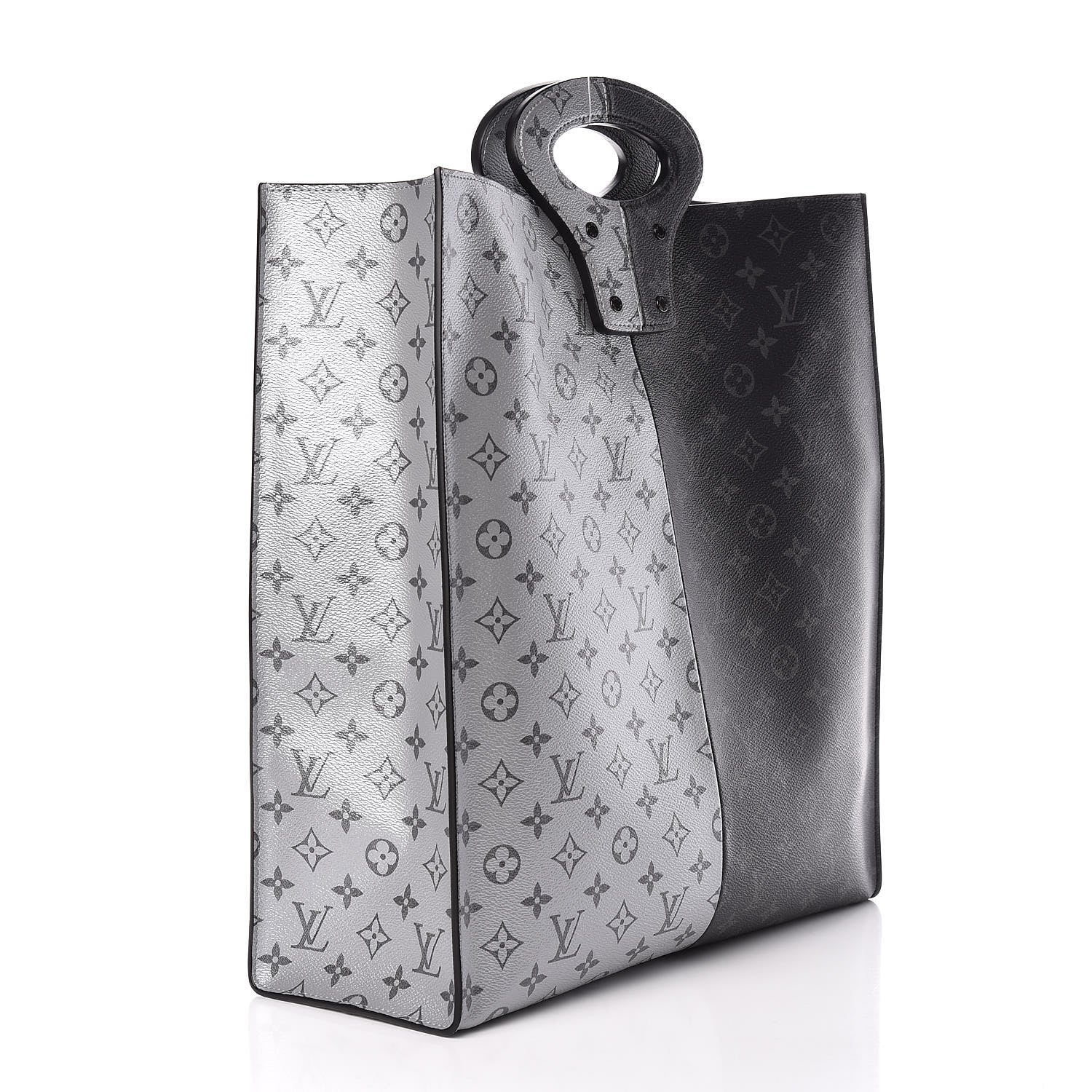 Louis Vuitton Monogram Eclipse Split Tote 3 of 9