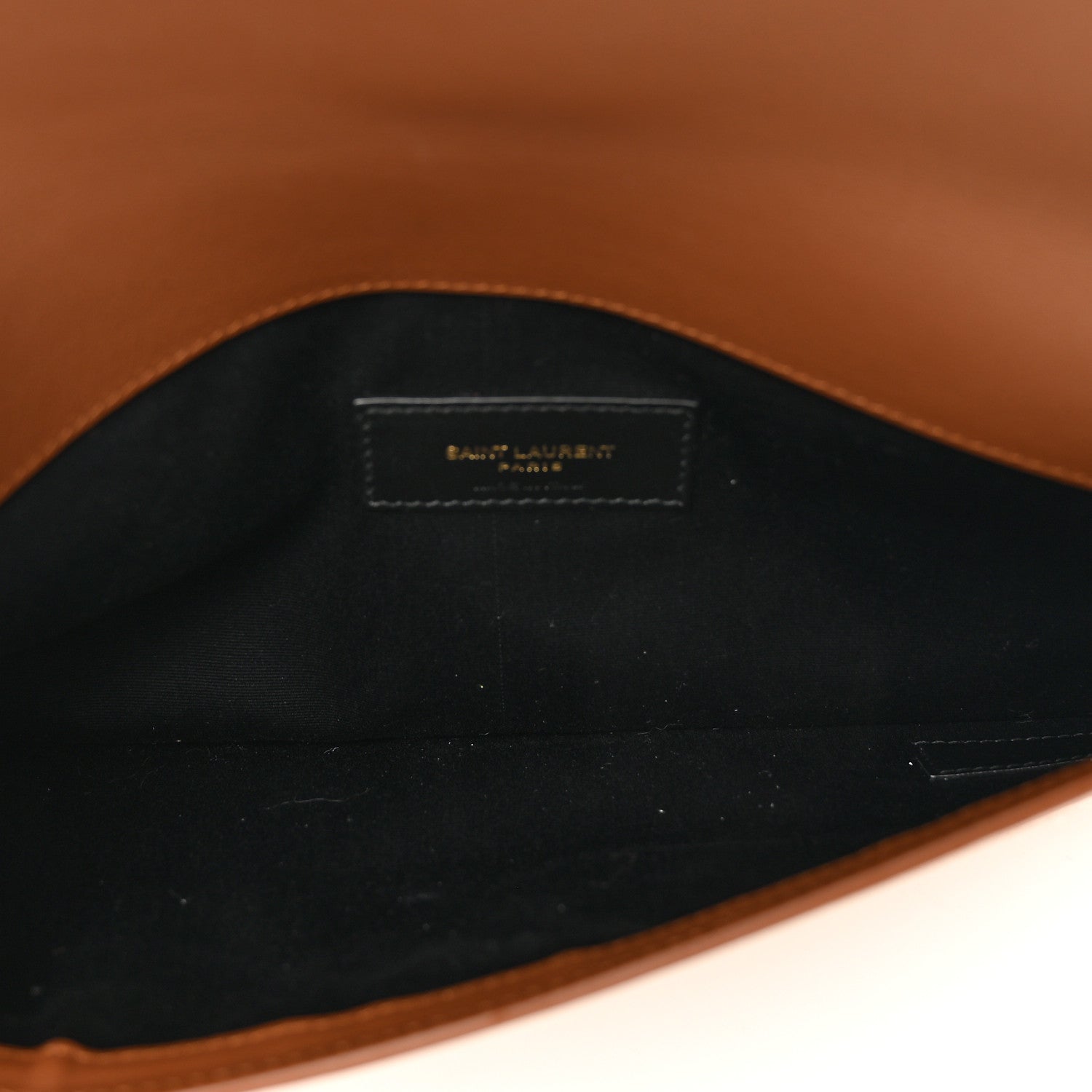Saint Laurent Canvas Uptown Pouch Natural Beige Brick 5 of 8