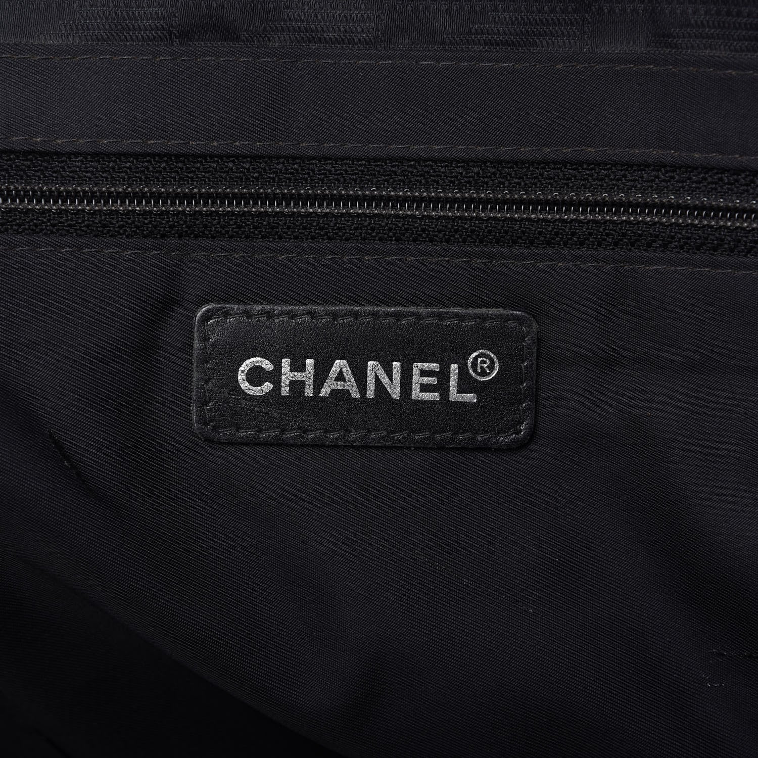 Chanel Nylon Medium Travel Tote Black 8 of 11