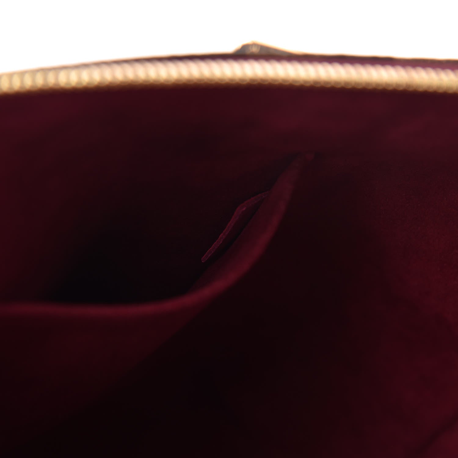 Louis Vuitton Damier Ebene Cuir Taurillon Hyde Park Fuchsia 7 of 10