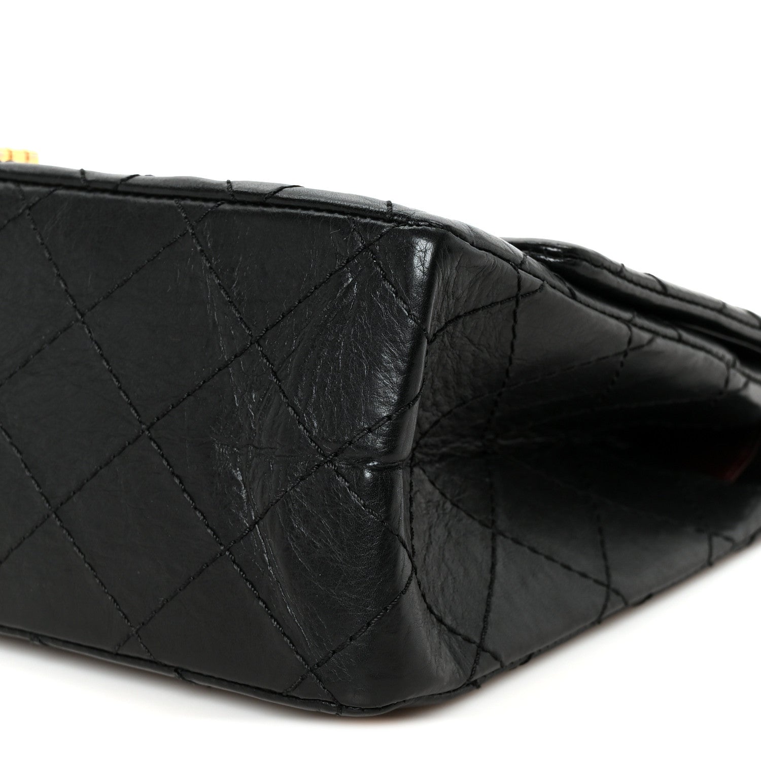 Chanel Aged Calfskin Quilted 2.55 Reissue 226 Flap Black 10 of 10