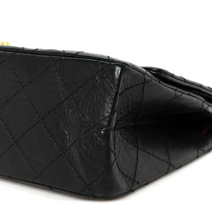 Chanel Aged Calfskin Quilted 2.55 Reissue 226 Flap Black 10 of 10