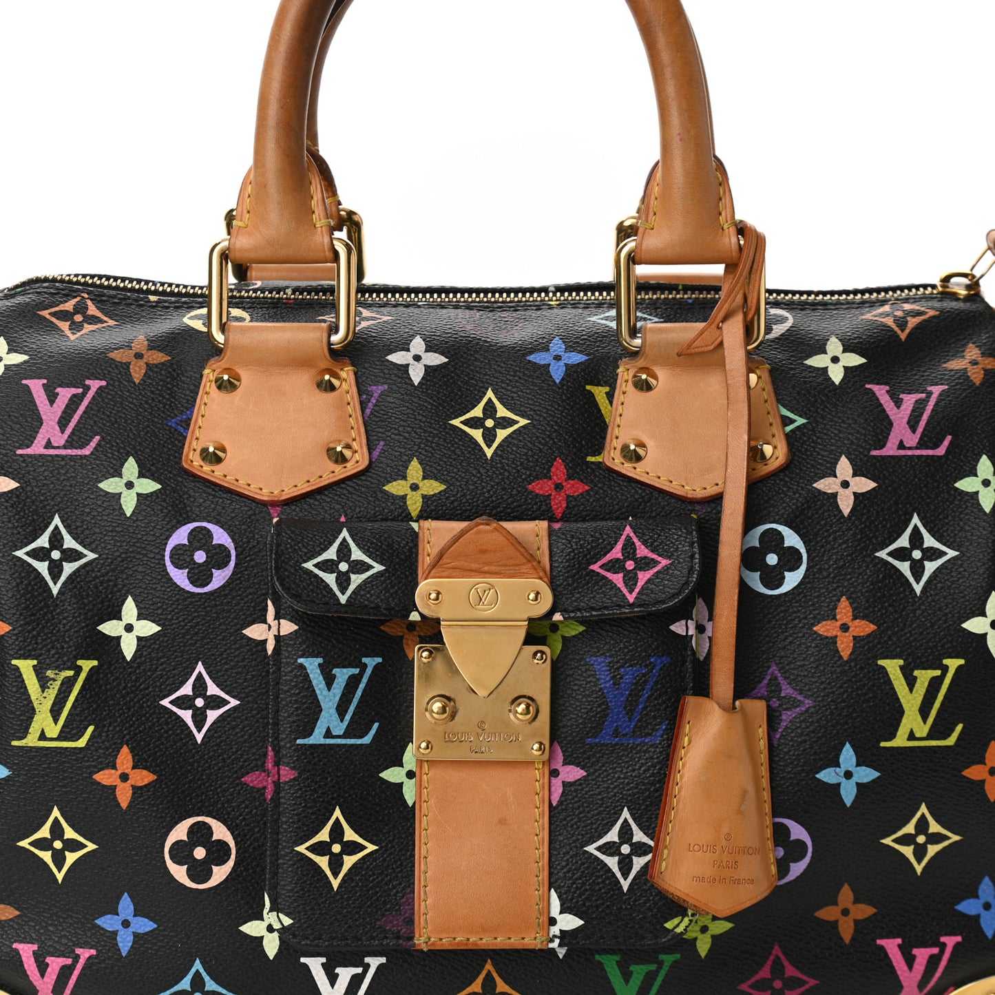 Monogram Multicolor Speedy 30 Black