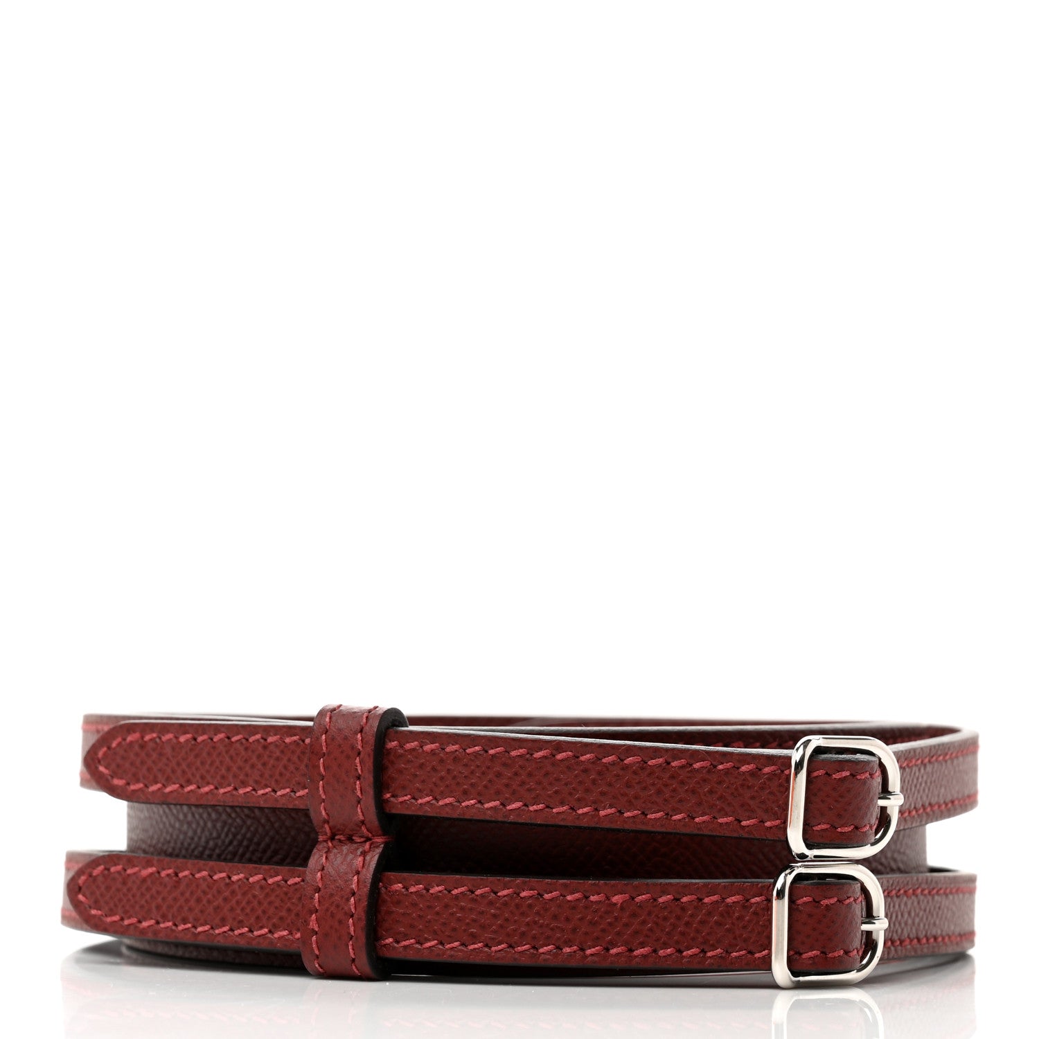 Hermes Epsom 35mm Harnachement Shoulder Strap Rouge H 2 of 6