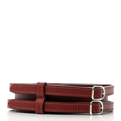 Hermes Epsom 35mm Harnachement Shoulder Strap Rouge H 2 of 6