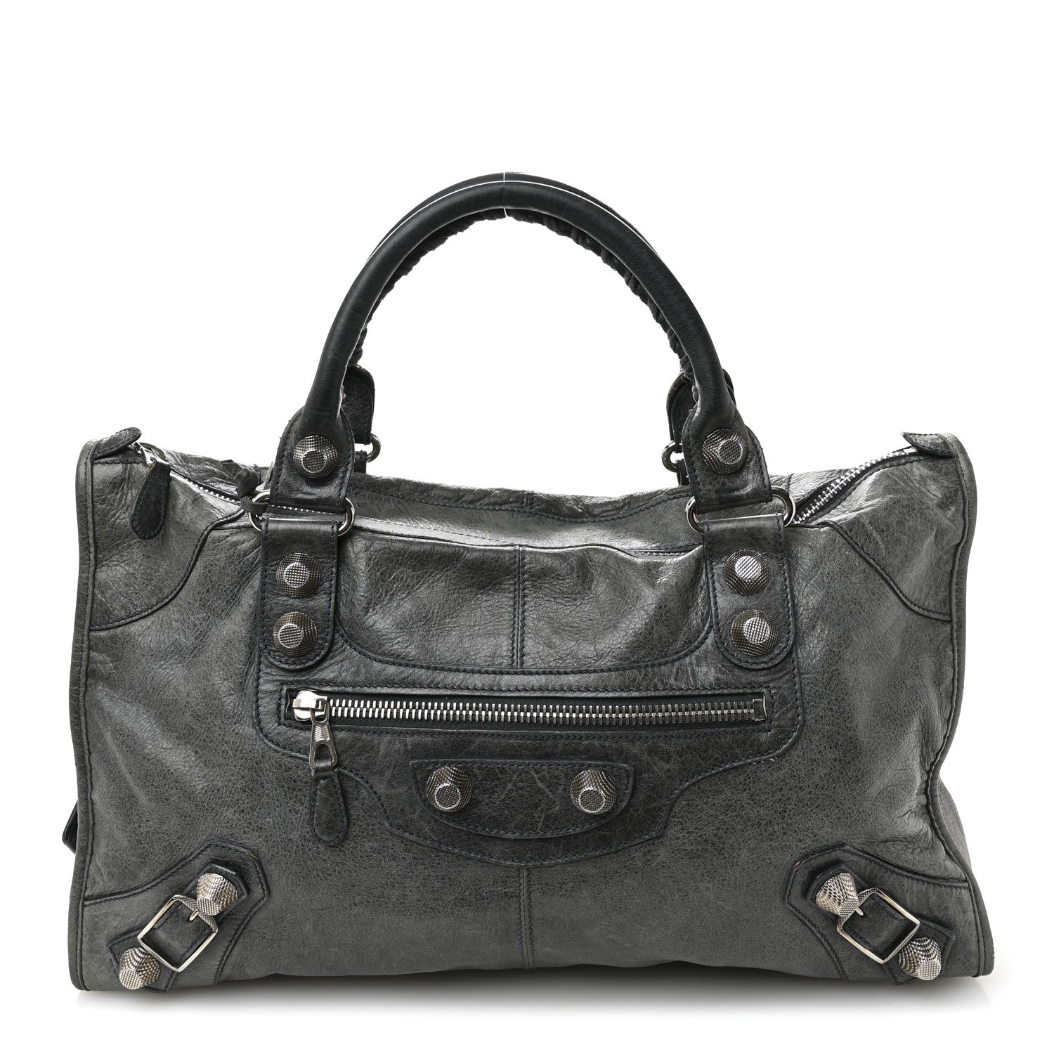 Balenciaga Agneau Giant 21 Silver Hardware Work Anthracite 1 of 13