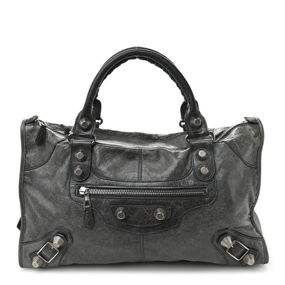 Balenciaga Agneau Giant 21 Silver Hardware Work Anthracite 1 of 13