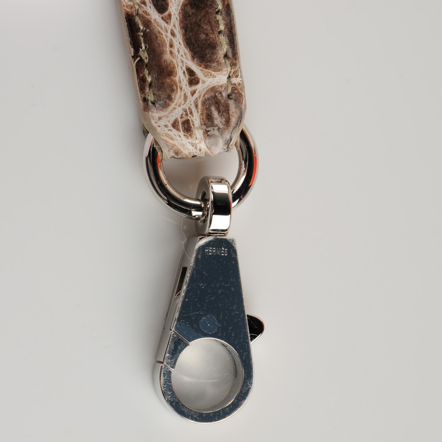 Matte Niloticus Crocodile Himalaya Kelly Retourne 25 White