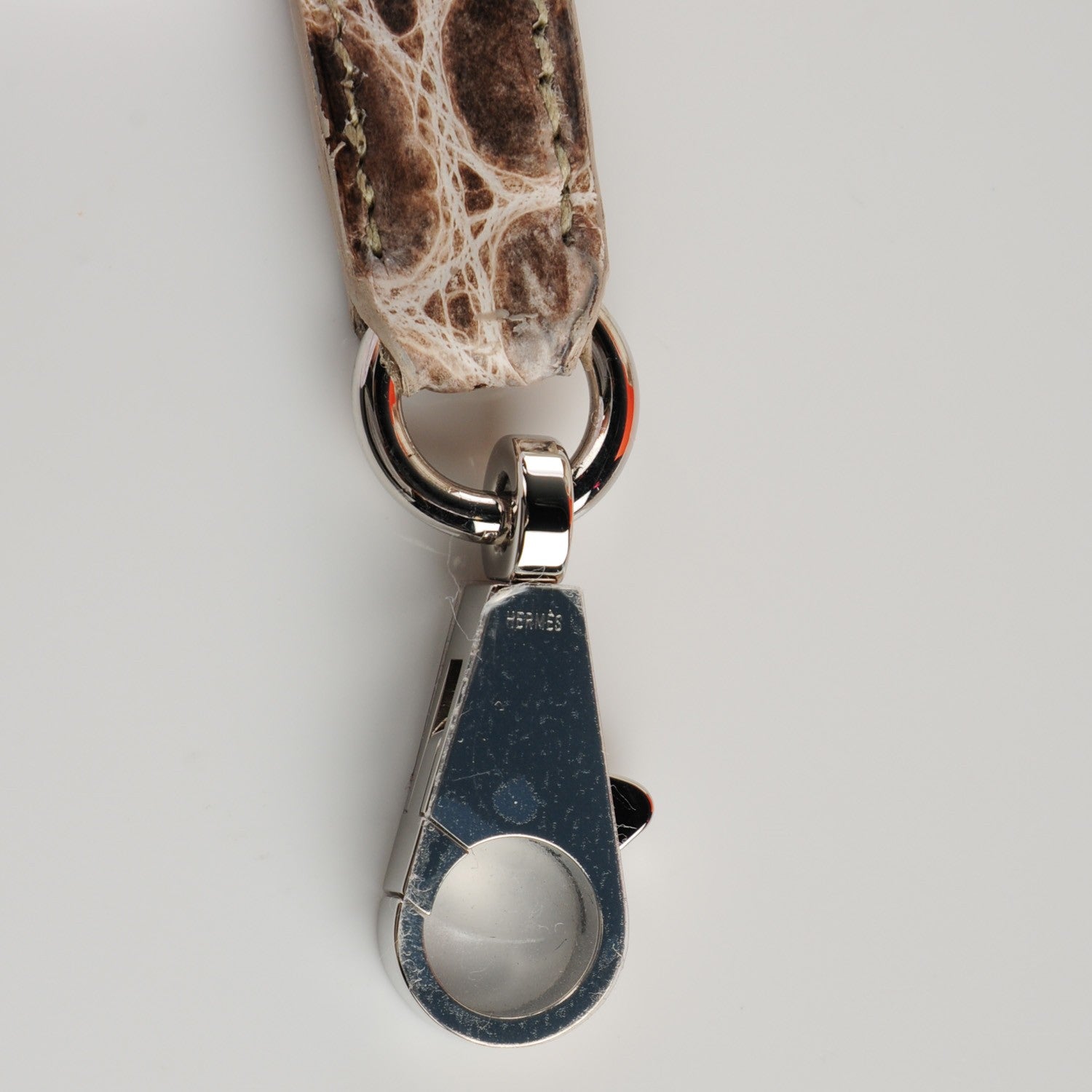 Hermes Matte Niloticus Crocodile Himalaya Kelly Retourne 25 White 32 of 32