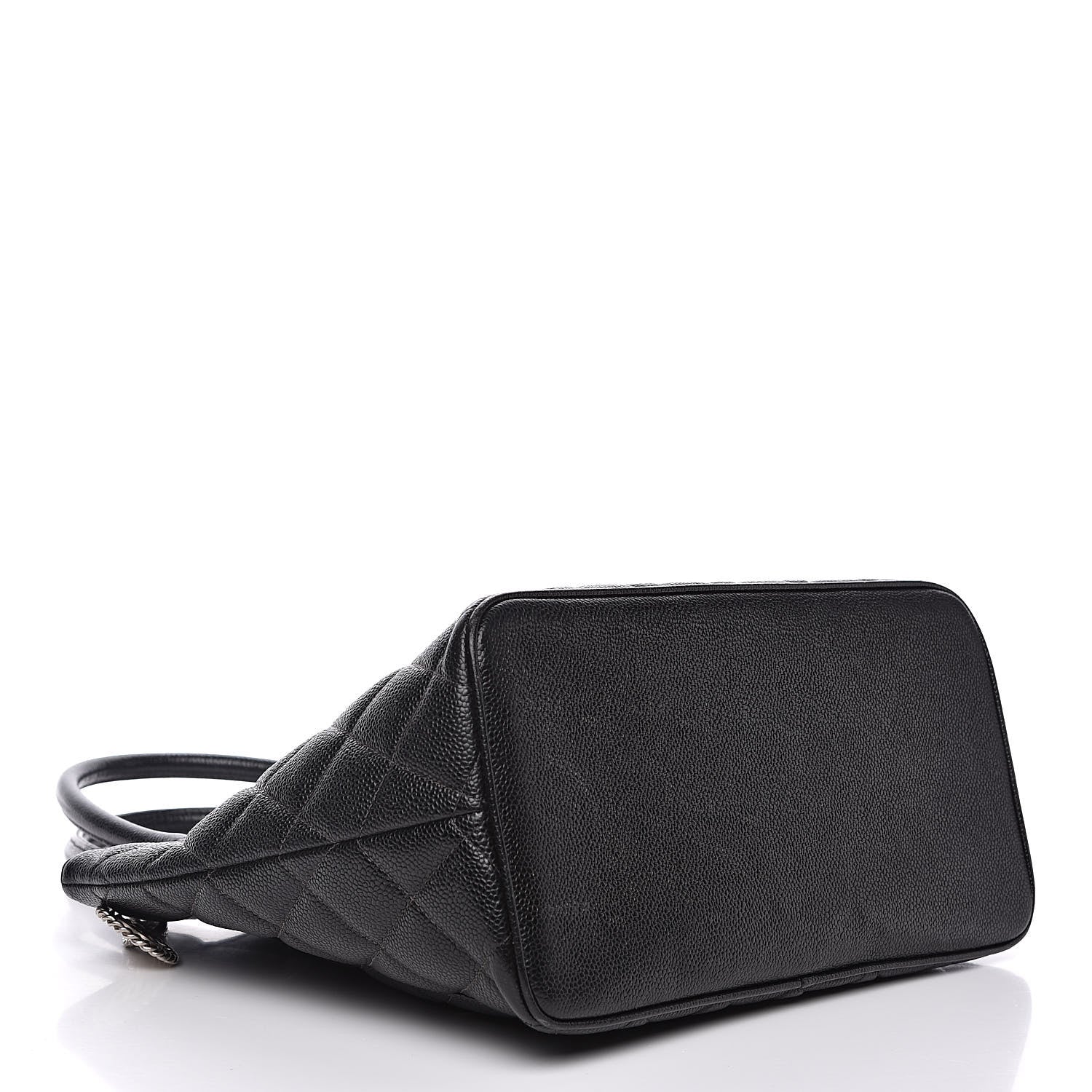 Chanel Caviar Quilted Medallion Tote Black 4 of 15