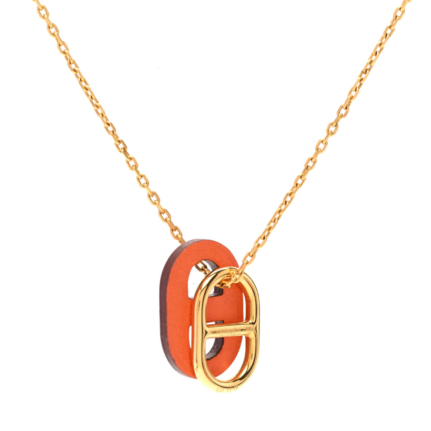 Swift O'Maillon Pendant Necklace Orange