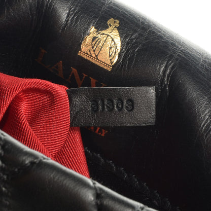 Lanvin Quilted Calfskin Happy Medium Shoulder Bag Black 7 of 8