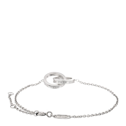 Tiffany Sterling Silver 1837 Interlocking Bracelet 2 of 3