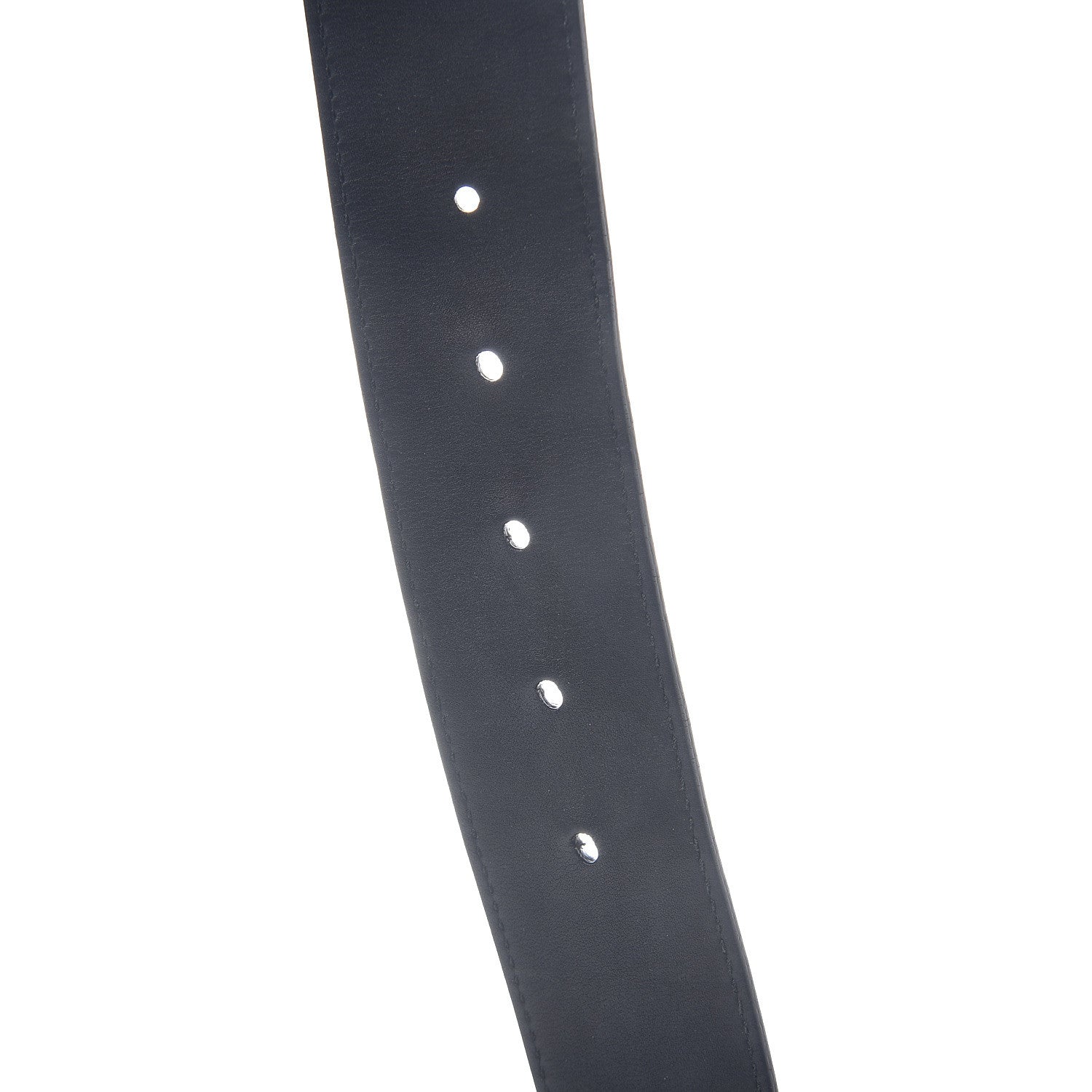 Gucci Textured Calfskin Double G 40mm Belt 115 46 Black 4 of 6