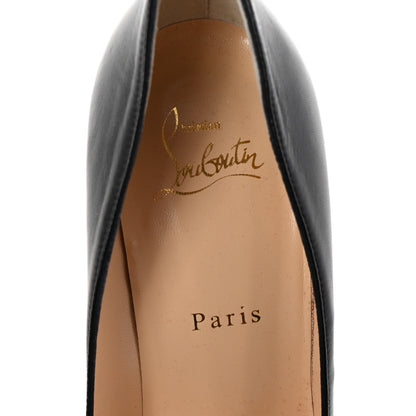 Christian Louboutin Shiny Nappa Pigalle Follies 100 Pumps 39 Black 8 of 8